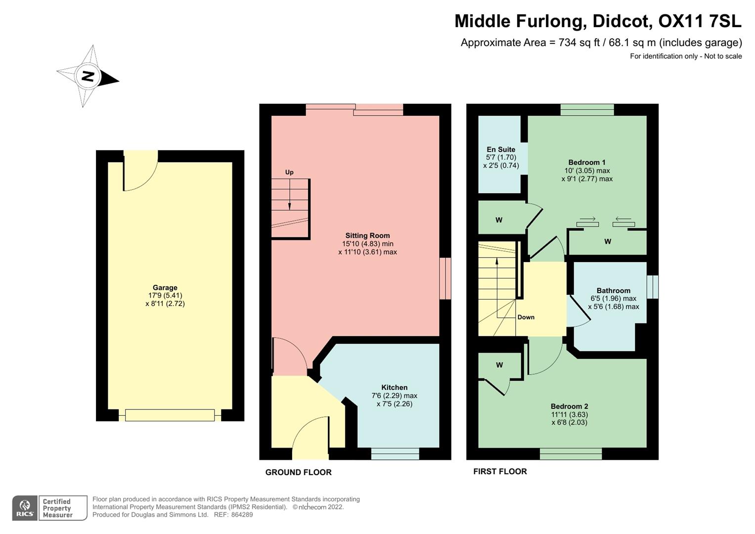 Property details for Middle Furlong, Didcot £290,000 Vebra